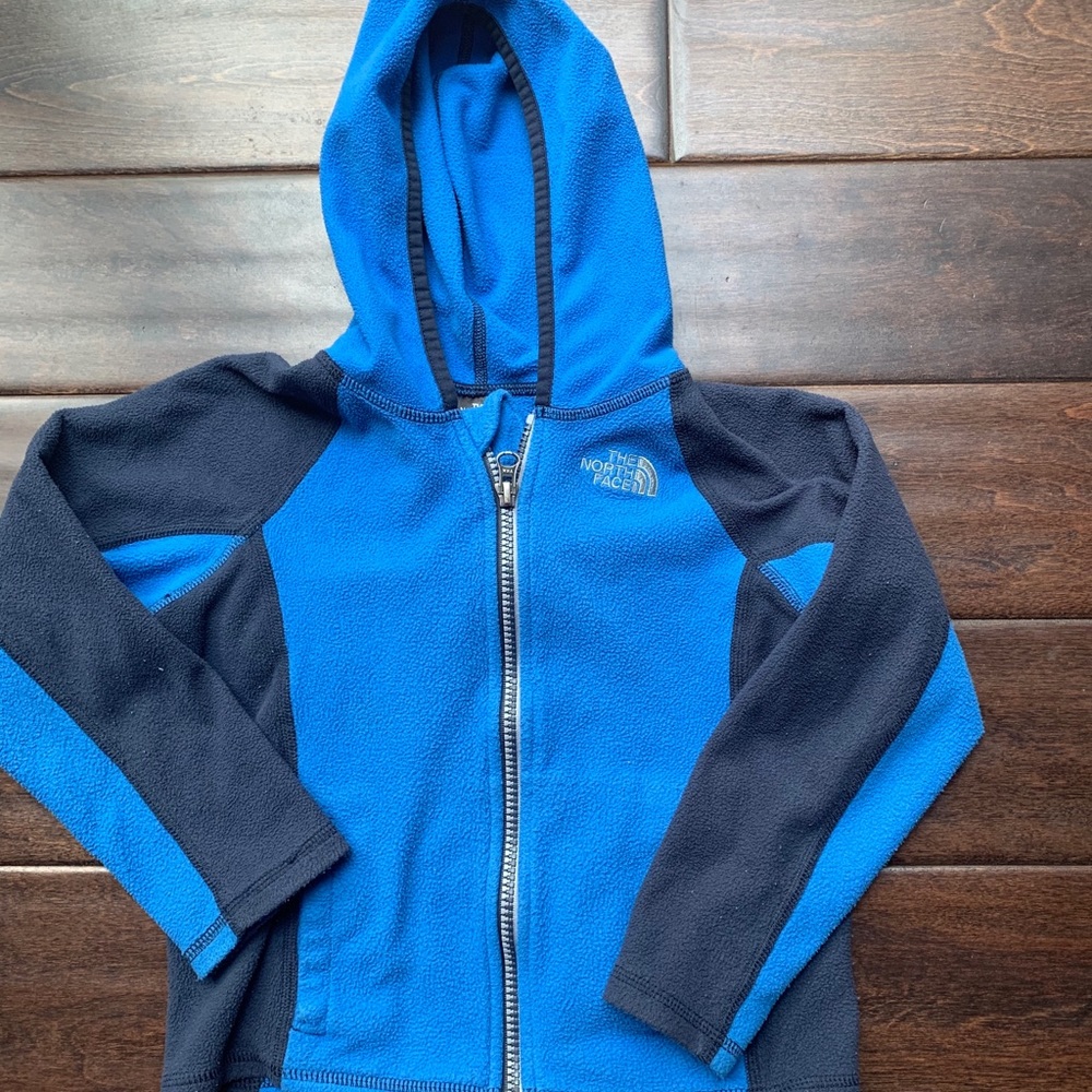Toddler boys lightweight fleece zip up hoodie